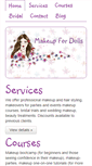 Mobile Screenshot of makeupfordolls.com